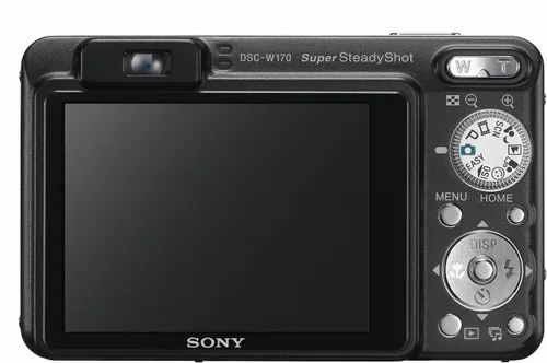 Vista 2 de Sony Cybershot DSCW170/B Cámara Digital de 10.1MP con Zoom Óptico 5x con Super Steady Shot (Negro)