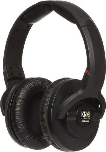 Vista 3 de KRK KNS 6402 Studio Mixing/Mastering Auriculares, Negro (KNS-6402)