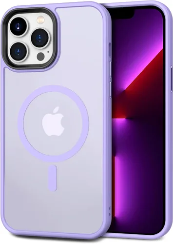 Vista 63 de CACOE Funda magnética para iPhone 12 y iPhone 12 Pro de 6.1 pulgadas - Compatible con MagSafe y soporte magnético para teléfono en el automóvil,