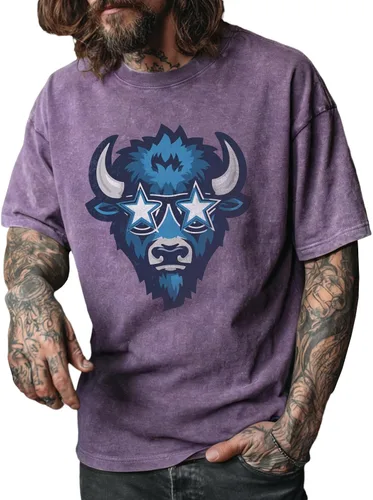 Vista 10 de domirica Camisas holgadas lavadas para hombre, sólidas, 100% algodón, camisetas cuadradas, ropa de fitness vintage, ropa de calle para gimnasio
