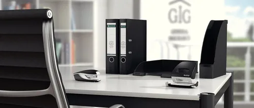 Vista 2 de Leitz 55020195 - Grapadora ergonómica de metal, color negro