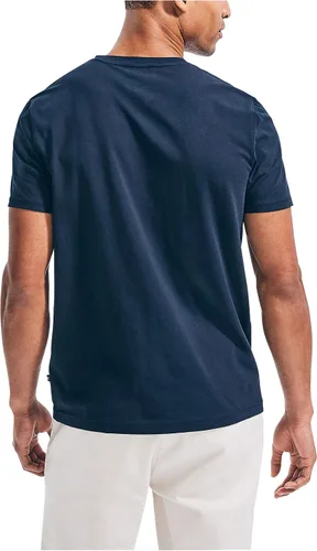 Vista 3 de Nautica Camiseta con cuello en V con logotipo de clase J para hombre