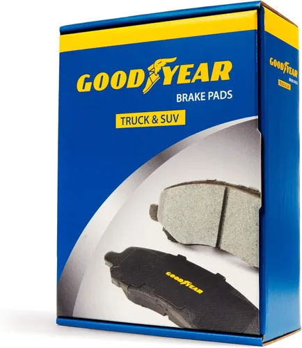 Vista 5 de Goodyear Brakes GYD1275 - Juego de pastillas de freno de disco trasero de cerámica de carbono para camiones y SUV, pieza de repuesto para Captiva