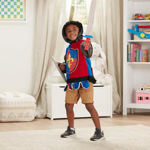 Vista 2 de Melissa & Doug Knight Role Play Costume Dress