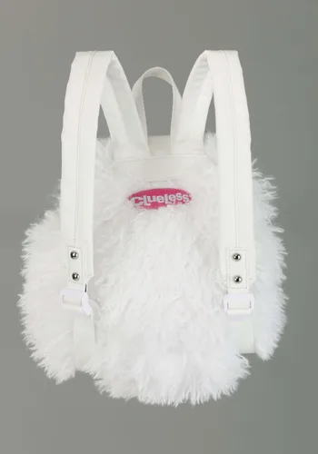Vista 4 de Mochila de Disfraz Blanco Peludo Clueless Multicolor