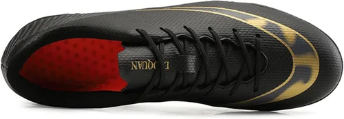 Vista 3 de AOLEYE Zapatos de fútbol unisex competitivos para hombres y mujeres, botas de fútbol para interiores y exteriores, atléticos, para correr, deportes
