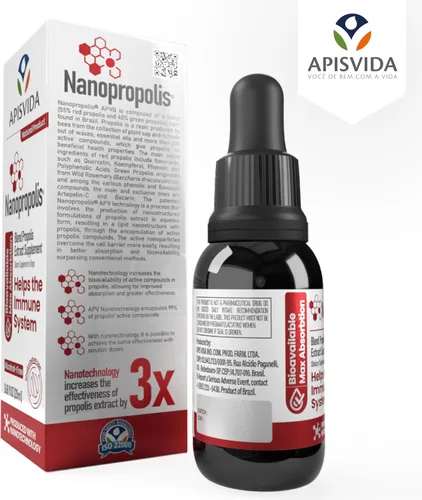 Vista 7 de Extracto de propóleo rojo de nanopropóleos 0.68fl oz - 0.7 fl oz