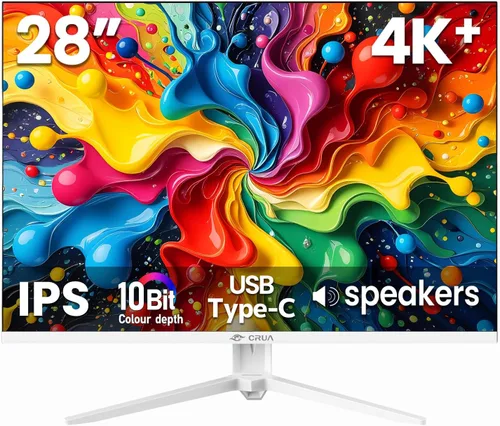 Vista 12 de CRUA Monitor para juegos de 27 pulgadas y 240 Hz, monitor de computadora IPS 2K QHD (2560 x 1440P), compatible con AMD Freesync, 120% sRGB, filtro