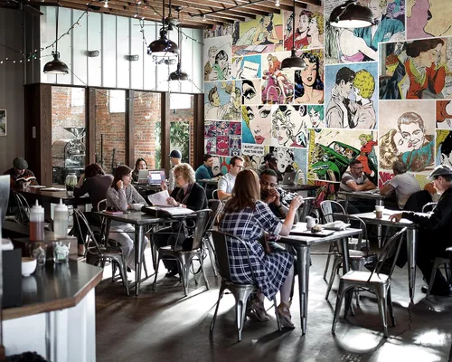 Vista 2 de Pop Art Wallpaper Vintage Comics Wall Mural