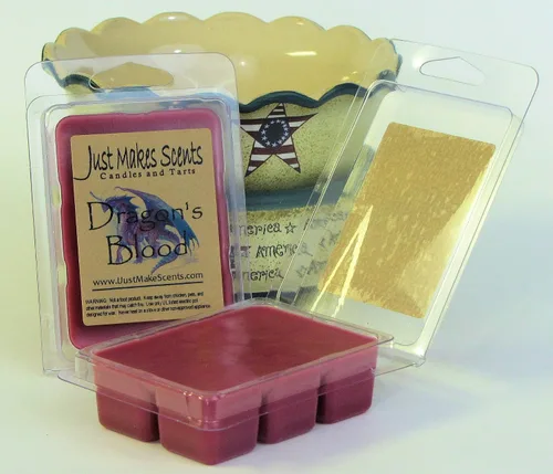 Vista 3 de Just Makes Scents Paquete de 4 – Cera perfumada de sangre de dragón