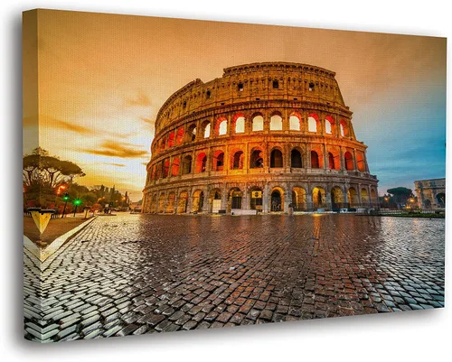 Vista 29 de SpiritualHands Lienzo decorativo para pared, diseño de lugares famosos del patrimonio mundial, carteles enmarcados escénicos, paisajes modernos, 01
