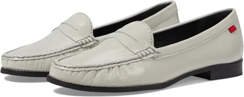 Vista 10 de Mocasines Penny de piel auténtica cómodos sin cordones para mujer