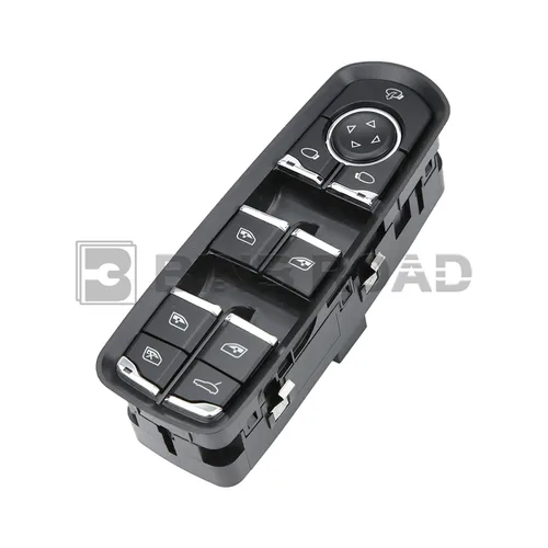 Vista 4 de Interruptor de elevalunas eléctrico Control maestro 7PP959858RDML compatible con Porsche Cayenne Porsche Panamera 2010-2015