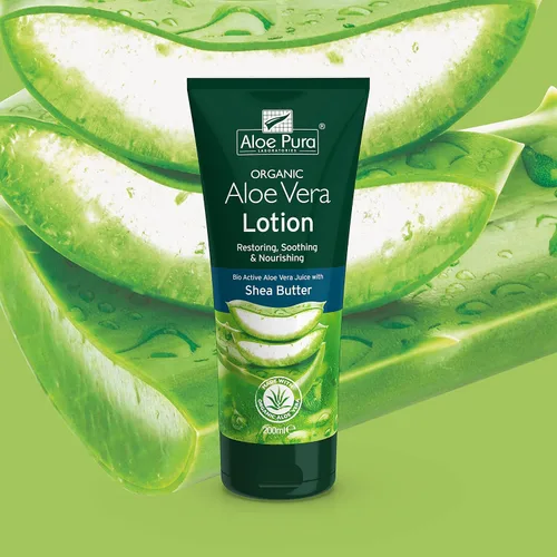 Vista 3 de Aloe Pura Loción Aloe Vera 6.8 fl oz