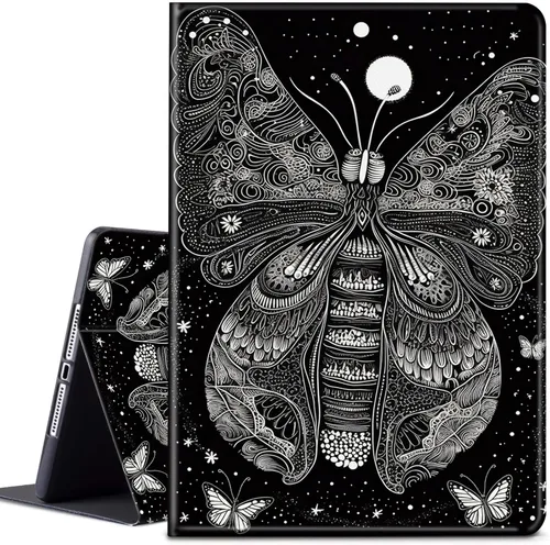Vista 55 de Funda para tablet Kindle Fire 7 2019/2017 lanzamiento 9ª/7ª generación 7 pulgadas, ligera, protectora de piel sintética, cubierta inteligente