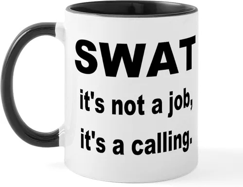 Vista 4 de CafePress SWAT - Taza de café de cerámica de 11 oz (11.0 fl oz)