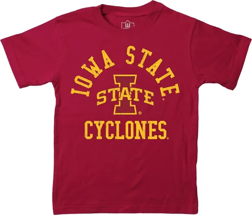 Vista 38 de Wes and Willy Camiseta de algodón orgánico de manga corta para niños de la NCAA