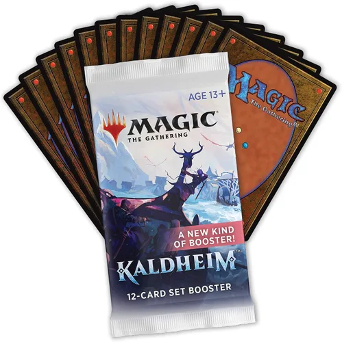 Vista 5 de Magic The Gathering Kaldheim Set Caja de refuerzo 30 paquetes (360 tarjetas mágicas)