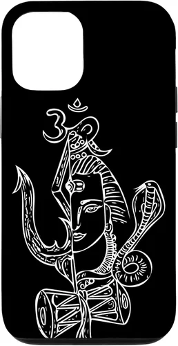 Vista 28 de Lord Shiva Hindu God Spiritual Yogi Inspirational Yoga Case for iPhone 17