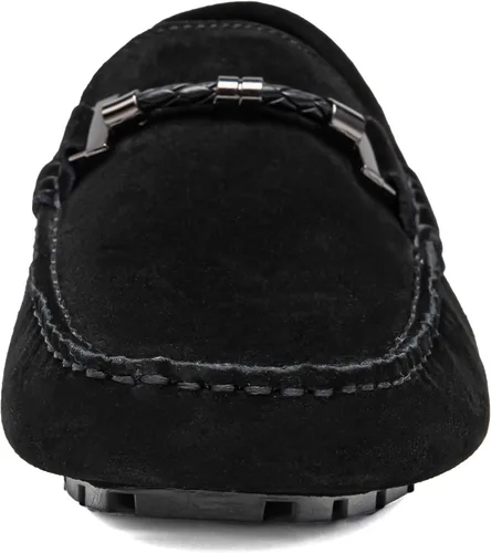 Vista 7 de Go Tour Mocasines Penny para hombre, mocasines para conducir, zapatos planos para barco