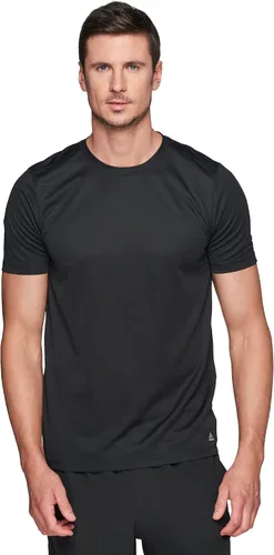 Vista 4 de RBX Active - Camiseta de manga corta con cuello redondo para hombre