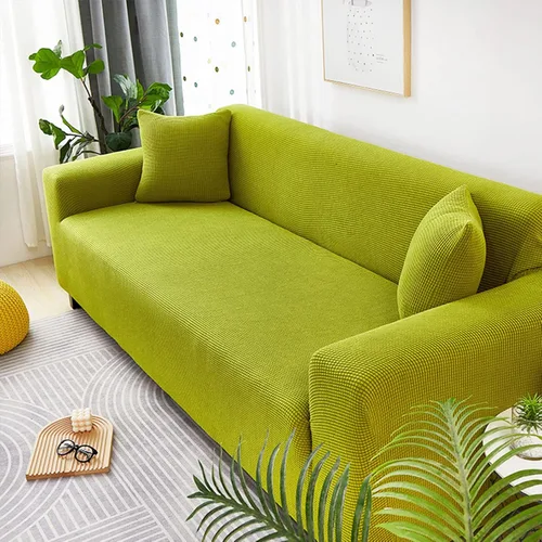 Vista 19 de IMYOGI Fundas elásticas para sofá de alta elasticidad, fundas de sofá suaves, elegantes fundas antideslizantes para sofá, lavables a máquina