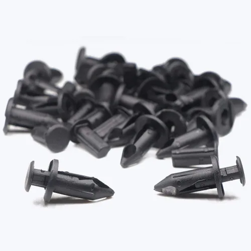 Vista 7 de Lantee 20 piezas de panel basculante de nailon negro, línea de rueda y conducto de entrada de aire clips de retención tipo empuje para GM 21075686