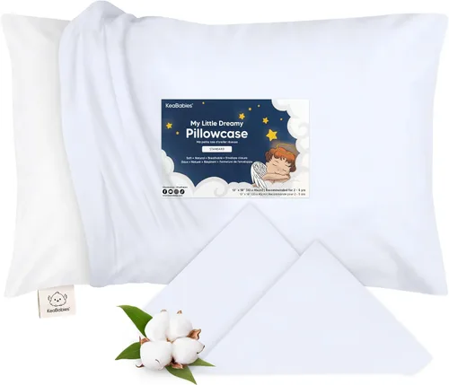 Vista 16 de KeaBabies - Funda de almohada de algodón orgánico de 13 x 18 pulgadas, ABC Abc Tierra