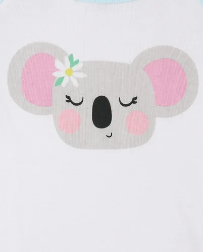 Vista 4 de The Children's Place Girls' Long Sleeve Top and Pants Pajama Sets