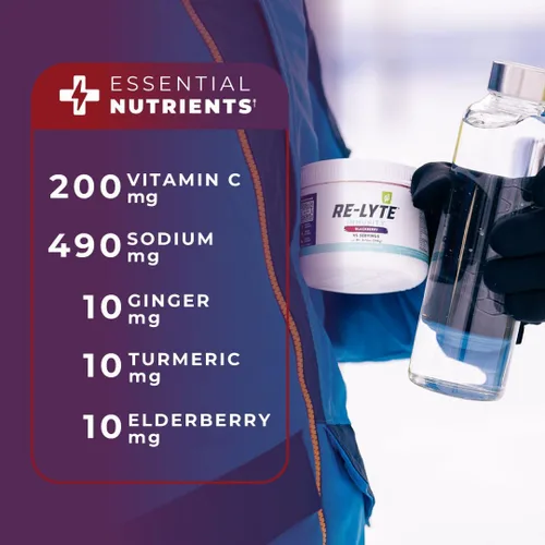 Vista 5 de REDMOND Re-Lyte Immunity, mezcla de suplementos multivitamínicos (BlackBerry)