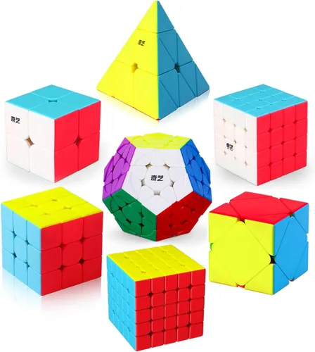 Vista 10 de Speed Cube - Juego de cubos piramidales de 2 x 2, 3 x 3, 4 x 4