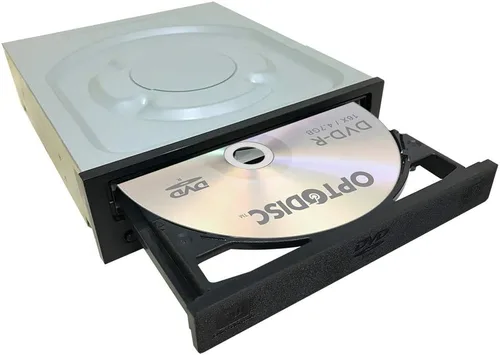 Vista 2 de S21 Interno Super Multi Drive 24X Unidades ópticas CD DVD Grabador Grabador DVR-S21DBK (Grande)