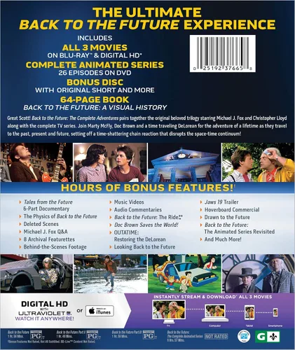 Vista 3 de Back to the Future The Complete Adventures Blu-ray