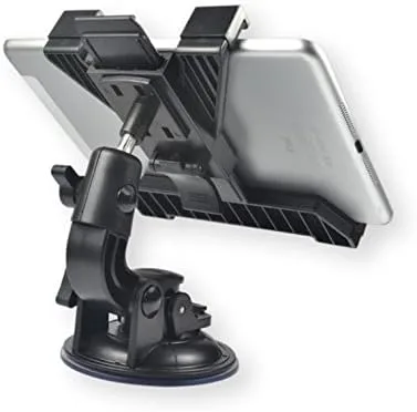 Vista 3 de Soporte giratorio para tableta, soporte de ventana para tablero y parabrisas de automóvil, rotación multiángulo para iPad 4, Air, 2, Mini, 2, 3, 4