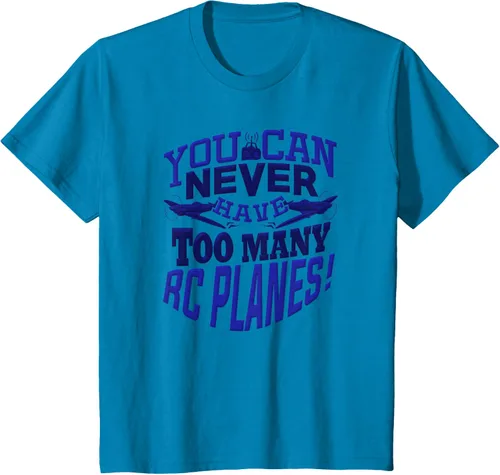 Vista 36 de RC Plane You Can Never Have Too Many RC Aviones Hobby Lover - Camiseta, gris, S