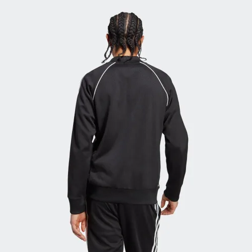 Vista 4 de adidas Camiseta deportiva Adicolor Classics Superstar para hombre, Negro