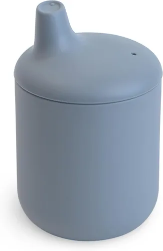 Vista 10 de Mushie - Taza de silicona 100% para bebé 6 meses+ (rosado)
