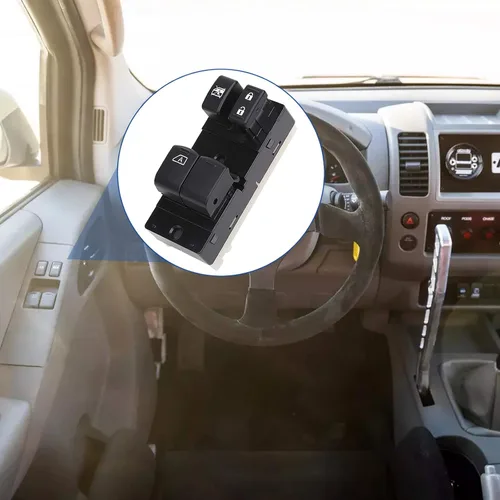 Vista 8 de Obaee Interruptor maestro de ventana eléctrica para lado del conductor compatible con Nissan Frontier 2007 2008 2009 2010 2011 2012 2013 2014 2015