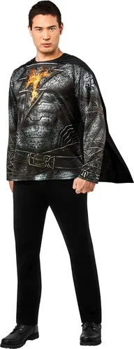 Vista 5 de Rubies Men's DC Comics Black Adam Costume Top