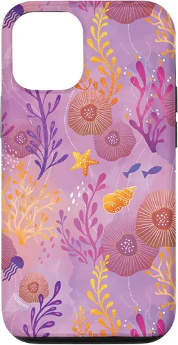 Vista 26 de Funda para iPhone 16 Disney The Little Mermaid Ariel Under the Sea Ambiance
