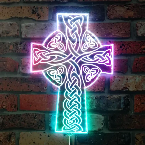 Vista 9 de ADVPRO Flor con tatuaje de serpiente RGB Dynamic Glam LED Sign - Forma de corte a borde - Decoración de pared 3D inteligente - Iluminación dinámica