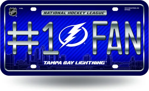 Vista 26 de NHL #1 - Placa de matrícula metálica para ventilador