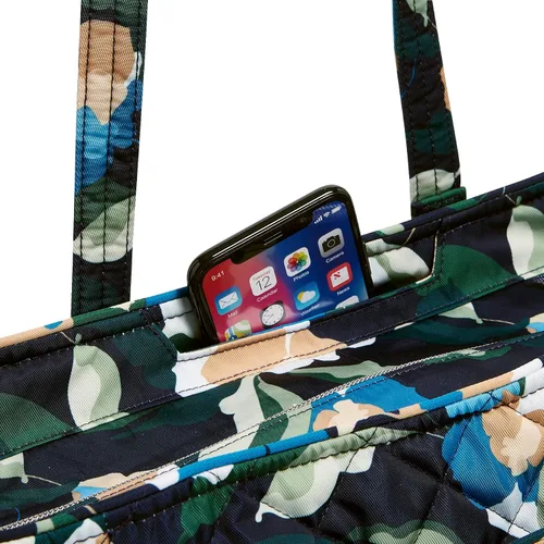 Vista 2 de Vera Bradley Bolsa de trabajo de sarga de alto rendimiento para mujer