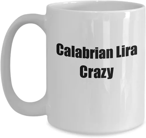 Vista 9 de EzGift Funny Calabrian Lira Crazy Mug Musician Gift Instrument Player Present Coffee Tea Cup 11 oz