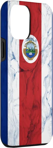Vista 72 de Bandera de Costa Rica y fondo elegante - Funda del orgullo costarricense para iPhone 17