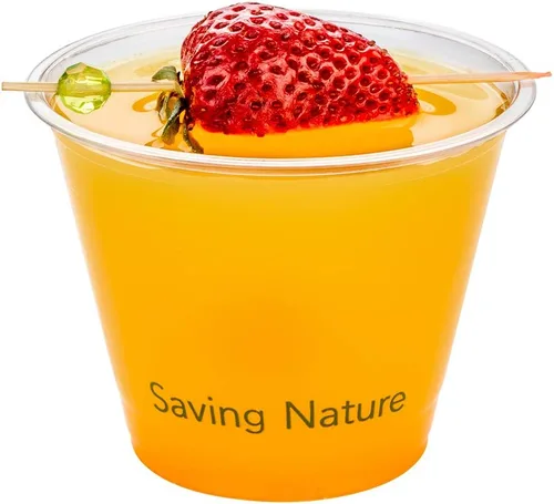Vista 6 de Restaurantware Vasos de plástico 1000 unidades de 12 onzas de plástico transparente para bebidas frías, PLA, sostenibles, aptos para congelador