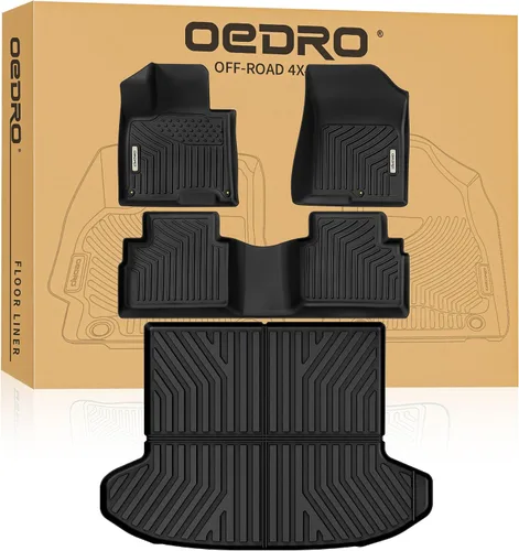 Vista 9 de OEDRO Alfombrillas aptas para Kia Carnival MPV 2027 2026-2022 8 asientos
