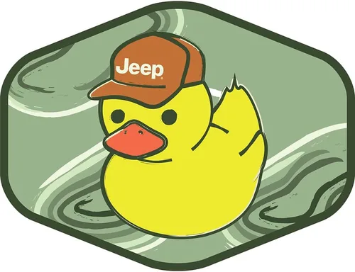 Vista 13 de It's a Jeep Thing Duck - Calcomanía de vinilo para Jeep Wrangler – 4 x 3 pulgadas serigrafiada impermeable accesorio todoterreno – Regalo Jeep