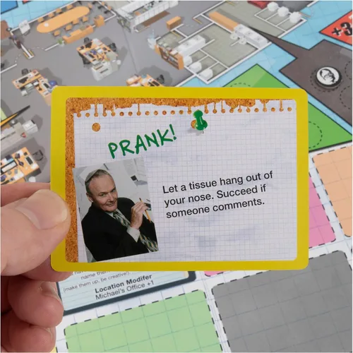 Vista 3 de The Office TV Show, asistente del juego de fiesta de gerente regional, para adultos y adolescentes a partir de 16 años