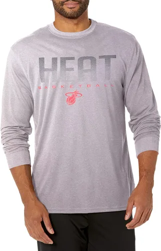 Vista 25 de Ultra Game Camiseta deportiva de manga larga oficial de la NBA para hombre, de secado rápido